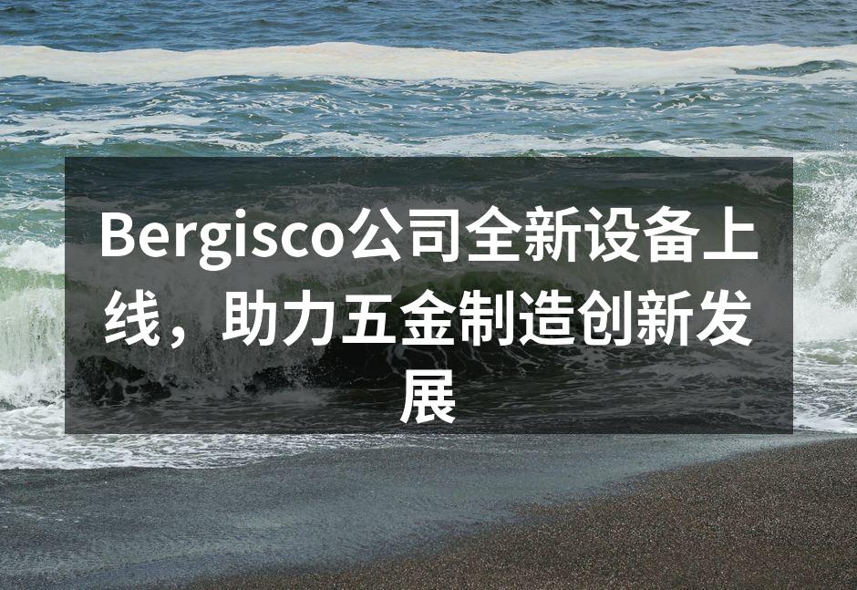 Bergisco公司全新设备上线，助力五金制造创新发展